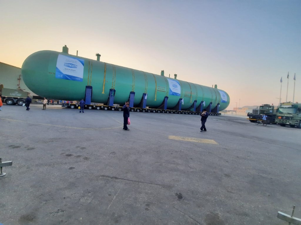 Blasting and Painting of Pressure Vessels in Zuluf, Saudi Arabia